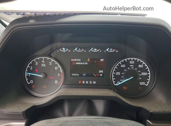 1FTFW1L5XTKD08906 2026 FORD F150 White Widok zestawu wskaźników