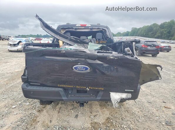 1FTFW1P8XMKE68080 2021 FORD F150 Черный Вид сзади