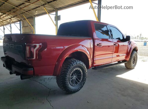 1FTFW1RG0LFA07420 2020 FORD F150 Maroon Задня права чверть