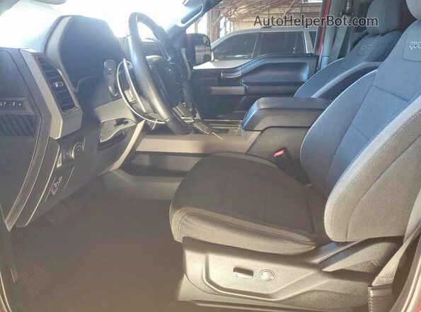 1FTFW1RG0LFA07420 2020 FORD F150 Maroon Вид салону спереду