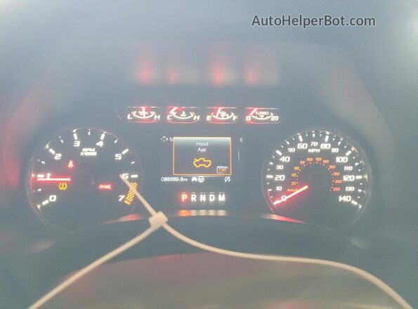 1FTFW1RG0LFA07420 2020 FORD F150 Maroon Вид щитка приладів