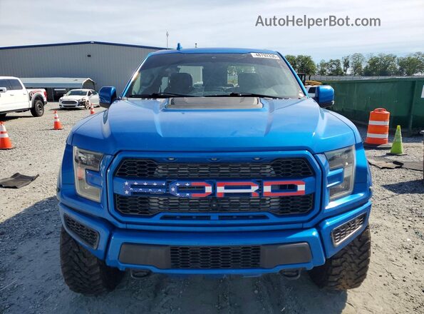 1FTFW1RG0LFA15288 2020 FORD F150 Blue Vista frontal
