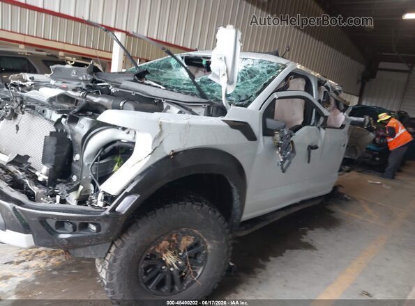 1FTFW1RG0SFC60011 2025 FORD F150 Gray სალონის 360-გრადუსიანი ხედი