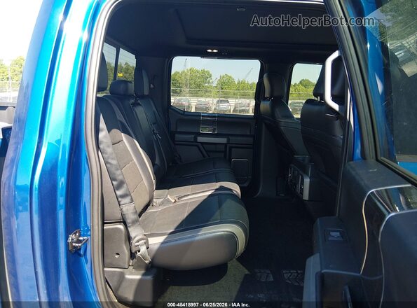 1FTFW1RG1JFC39148 2018 FORD F150 Blue Widok naklejki z numerem VIN