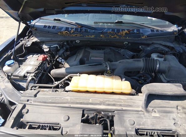 1FTFW1RG1JFC39148 2018 FORD F150 Blue Widok z tyłu