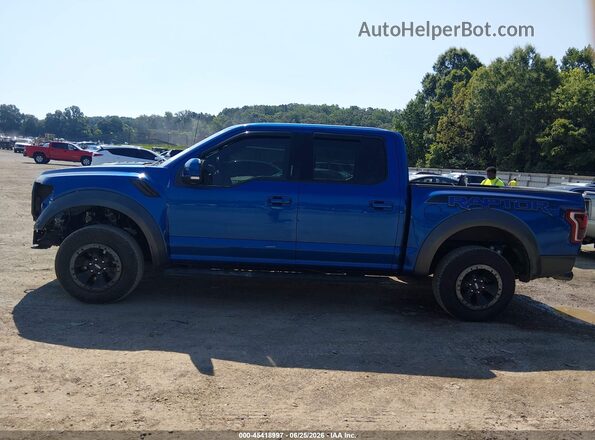 1FTFW1RG1JFC39148 2018 FORD F150 Blue 