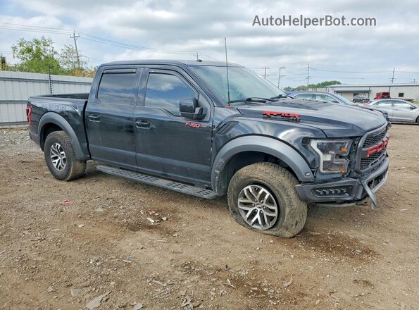 1FTFW1RG1JFE40788 2018 FORD F150 Black Przód prawy