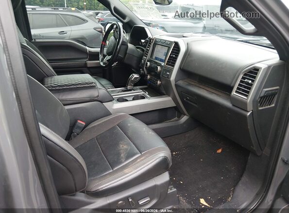 1FTFW1RG1LFA71501 2020 FORD F150 Gray Սալոնի դիմացի տեսք