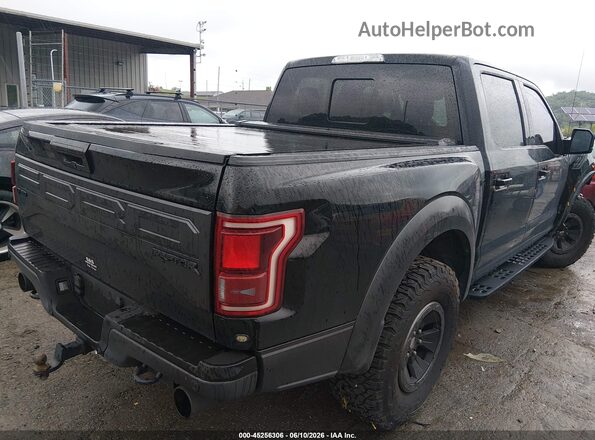 1FTFW1RG2HFA64533 2017 FORD F150 Black Trasero derecho