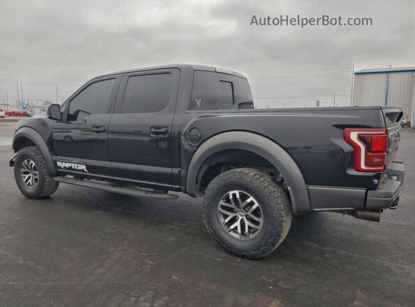 1FTFW1RG2HFC02684 2017 FORD F150 Black Rear left