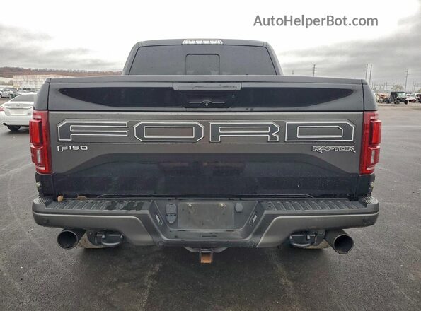 1FTFW1RG2HFC02684 2017 FORD F150 Black Rear view