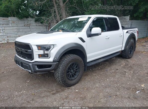 1FTFW1RG2JFD72680 2018 FORD F150 Белый Передняя левая четверть