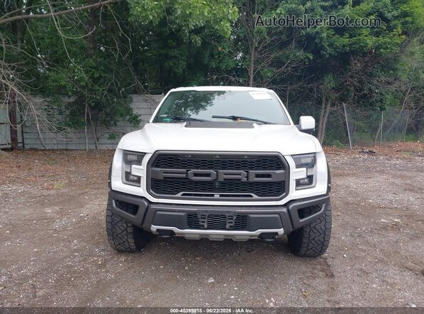 1FTFW1RG2JFD72680 2018 FORD F150 Белый Вид щитка приборов