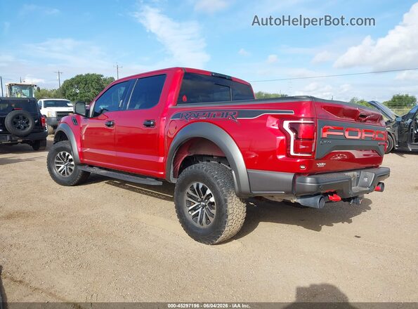 1FTFW1RG2LFB08510 2020 FORD F150 Red Rear left