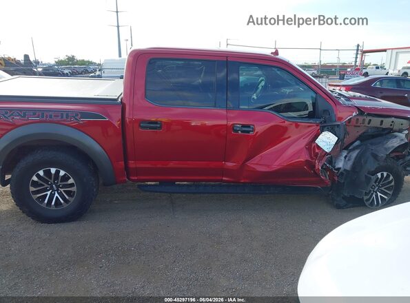1FTFW1RG2LFB08510 2020 FORD F150 Red Rear interior view