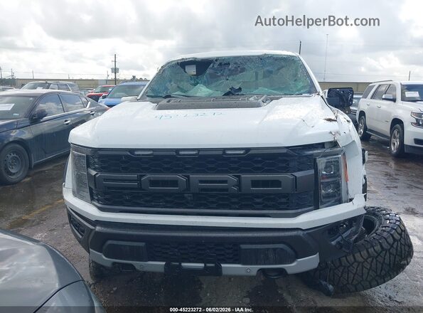 1FTFW1RG2MFC59056 2021 FORD F150 White Вид щитка приладів