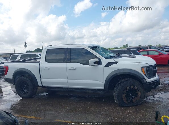 1FTFW1RG2MFC59056 2021 FORD F150 White Вид задньої частини салону