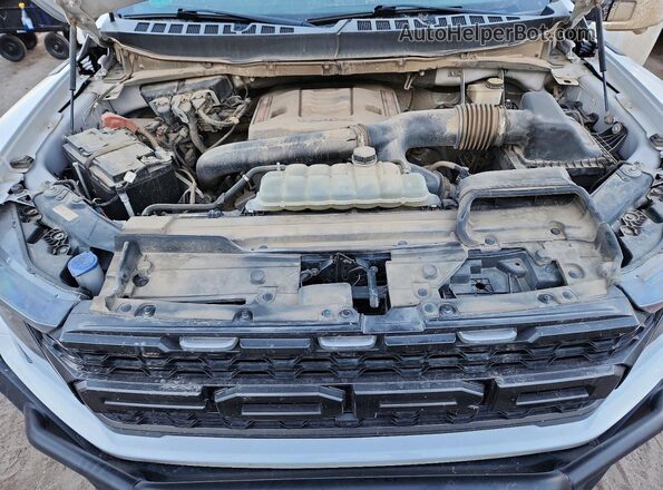 1FTFW1RG2PFA45012 2023 FORD F150 White Widok wnętrza z tyłu