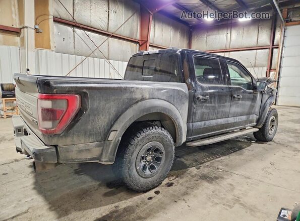 1FTFW1RG2PFB25703 2023 FORD F150 Black უკანა მარჯვენა
