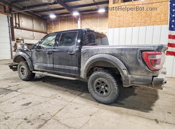 1FTFW1RG2PFB25703 2023 FORD F150 Black უკანა მარცხენა
