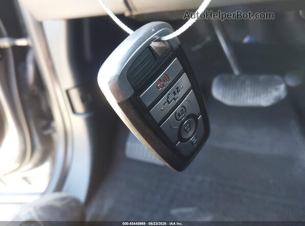 1FTFW1RG2RFB69252 2024 FORD F150 Gray Առջևի վահանակի տեսք