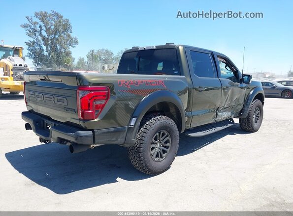 1FTFW1RG2TFA44095 2026 FORD F150 Green უკანა მარჯვენა