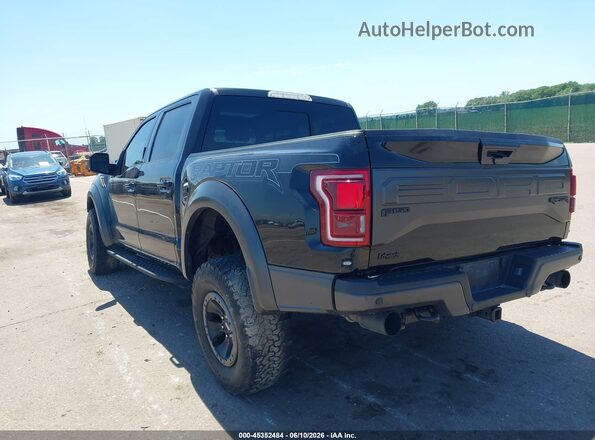 1FTFW1RG3JFA17341 2018 FORD F150 Черный Задняя левая четверть