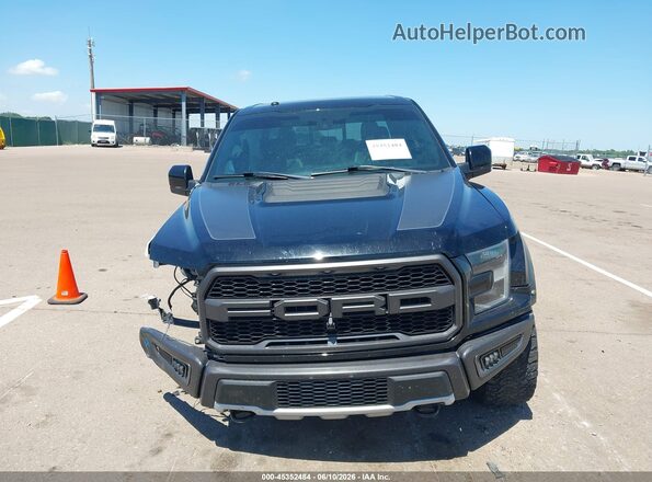 1FTFW1RG3JFA17341 2018 FORD F150 Черный Вид щитка приборов