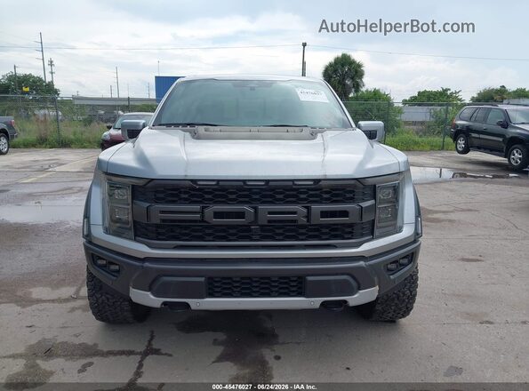 1FTFW1RG3NFB78178 2022 FORD F150 Silver Widok zestawu wskaźników