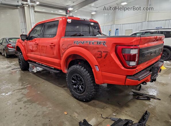 1FTFW1RG3PFC76484 2023 FORD F150 Orange Trasero izquierdo