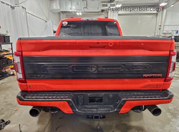 1FTFW1RG3PFC76484 2023 FORD F150 Orange Vista trasera