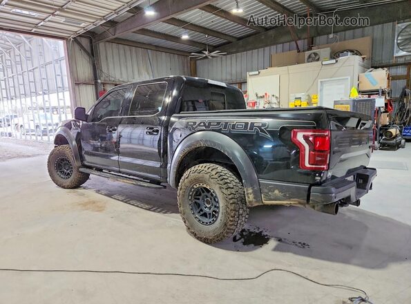 1FTFW1RG4JFD12514 2018 FORD F150 Black Rear left