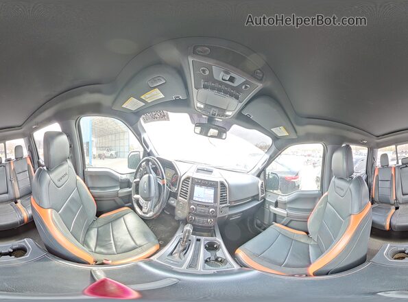 1FTFW1RG4JFD12514 2018 FORD F150 Black VIN sticker view