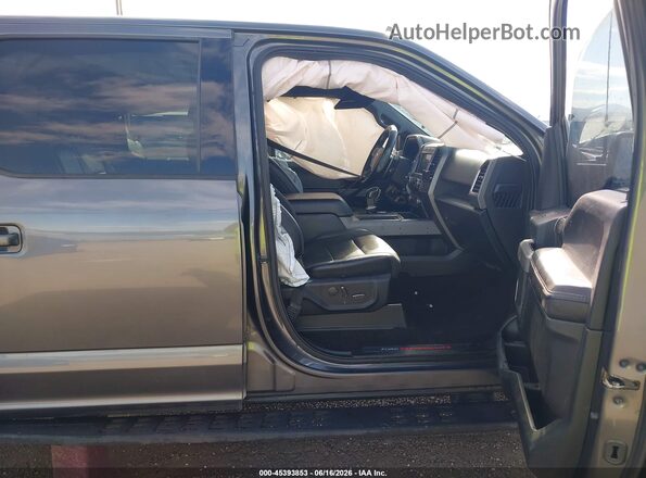1FTFW1RG4KFA41777 2019 FORD F150 Серый Вид салона спереди