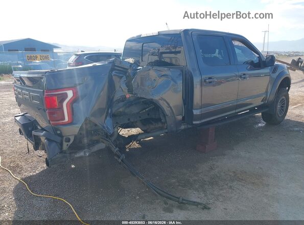 1FTFW1RG4KFA41777 2019 FORD F150 Серый Задняя правая четверть