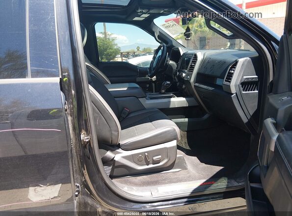 1FTFW1RG4KFA63357 2019 FORD F150 Black Vista interior delantera