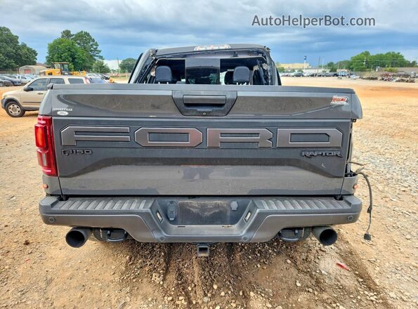 1FTFW1RG4LFA04892 2020 FORD F150 Gray Вид ззаду