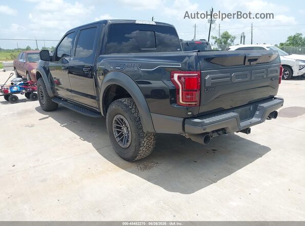 1FTFW1RG5KFB88027 2019 FORD F150 Black Rear left