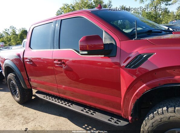 1FTFW1RG5LFA35035 2020 FORD F150 Red Панорамний вид салону 360°
