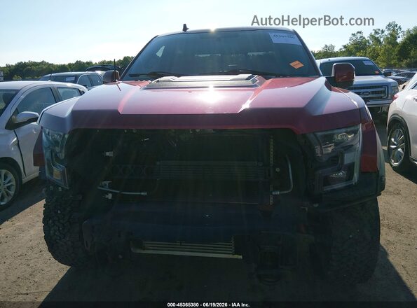 1FTFW1RG5LFA35035 2020 FORD F150 Red Вид задньої частини салону