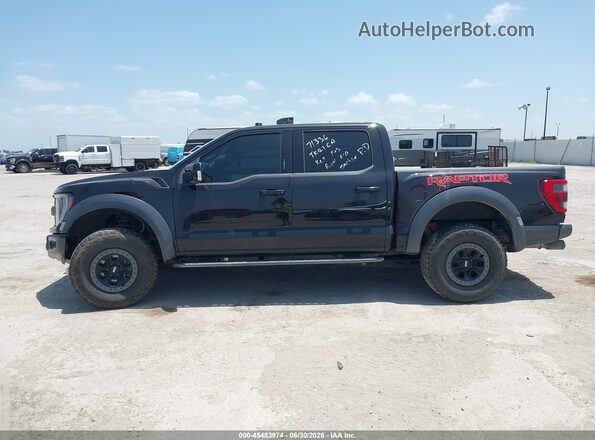 1FTFW1RG5NFB84676 2022 FORD F150 Black სალონის 360-გრადუსიანი ხედი