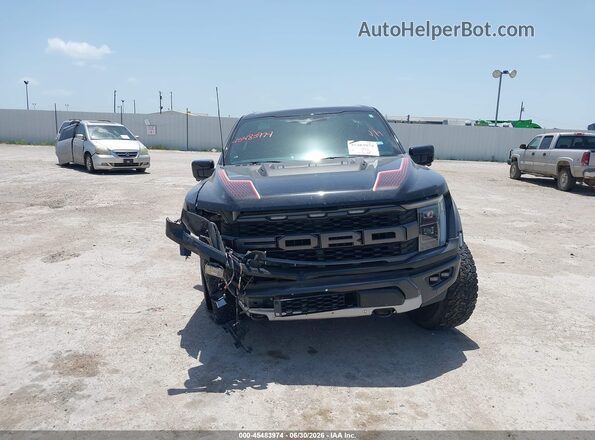 1FTFW1RG5NFB84676 2022 FORD F150 Black ხელსაწყოთა პანელის ხედი