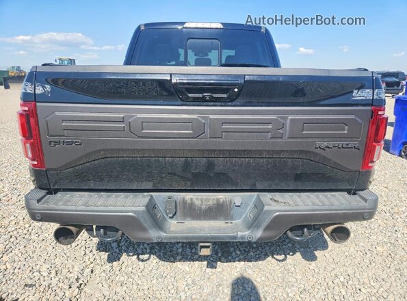 1FTFW1RG6HFC65805 2017 FORD F150 Черный Вид сзади