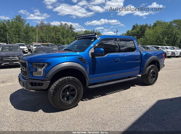 1FTFW1RG6JFD78398 2018 FORD F150 Blue 