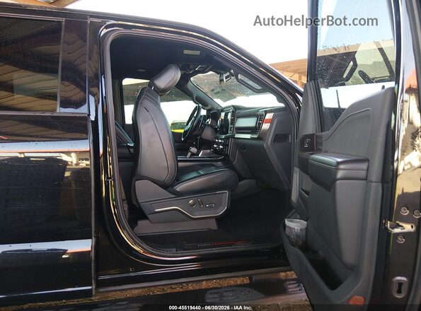 1FTFW1RG6MFC63658 2021 FORD F150 Black Front interior view