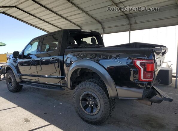 1FTFW1RG7HFA54158 2017 FORD F150 Black Rear left