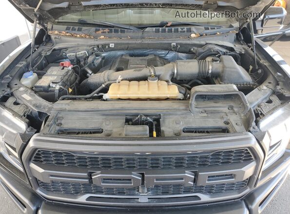 1FTFW1RG7HFA54158 2017 FORD F150 Black Rear interior view