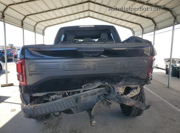 1FTFW1RG7HFA54158 2017 FORD F150 Black Rear view