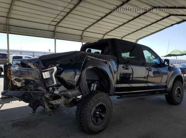 1FTFW1RG7HFA54158 2017 FORD F150 Black Rear right