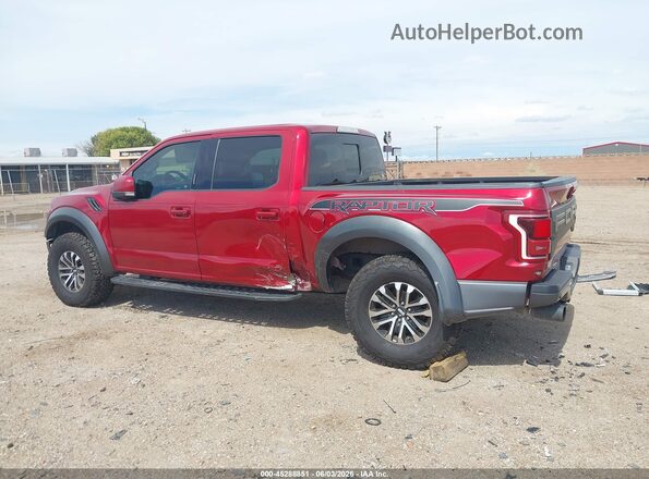 1FTFW1RG7KFA60808 2019 FORD F150 Red სალონის 360-გრადუსიანი ხედი